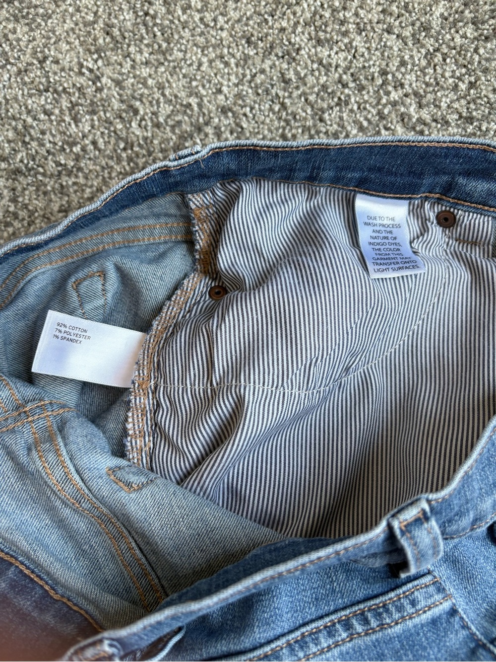 Duluth Trading Co Straight Leg Blue Jeans size 12 Cowgirl Rodeo Western - Picture 4 of 10